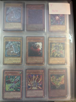 Lotto 325 Carte Yu-Gi-Oh! + Album ITA