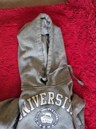 Sudadera Università Roma Gris