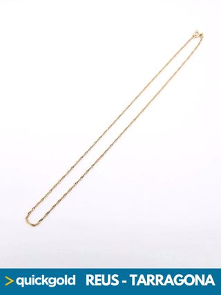 035-02-00945 CADENA ORO 18K SINGAPUR 41 CM