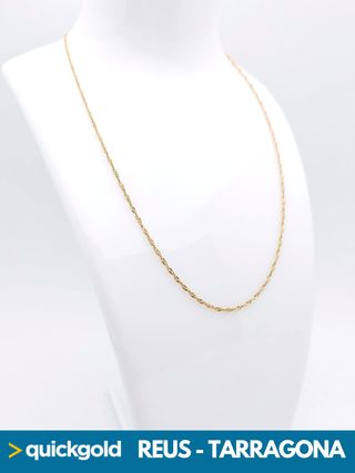 035-02-00945 CADENA ORO 18K SINGAPUR 41 CM