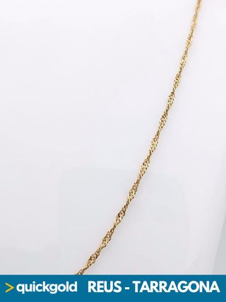 035-02-00945 CADENA ORO 18K SINGAPUR 41 CM