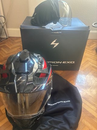 Casco Scorpion EXO ADF 9000 AIR FEAT Trail Talla L