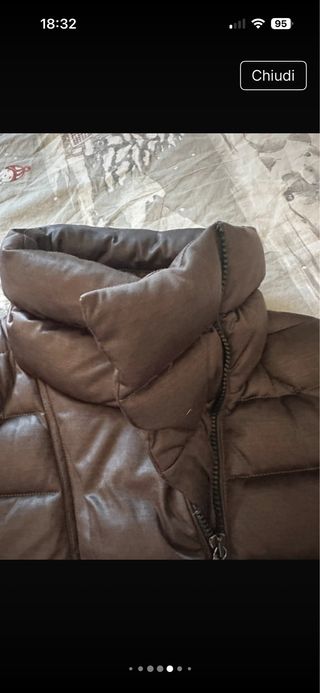 Moncler Piumino Donna Marrone