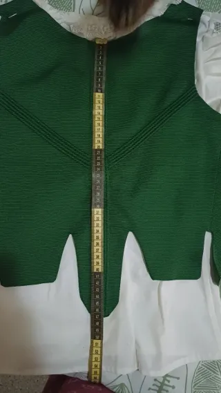 Justillo Fallero/Alicantino Verde Talla Única