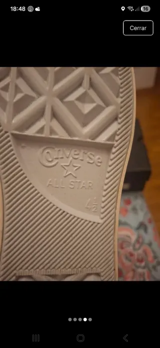 Botas Converse Plataforma Plata