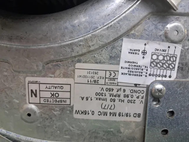 Turbina extractor industrial