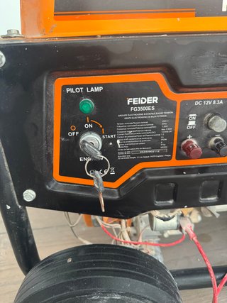 Generador Eléctrico Feider Combustible