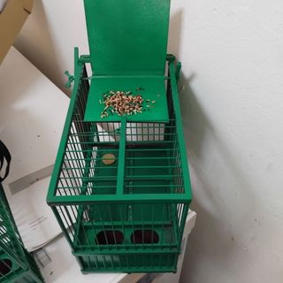 Jaula Balancín Verde Camuflaje