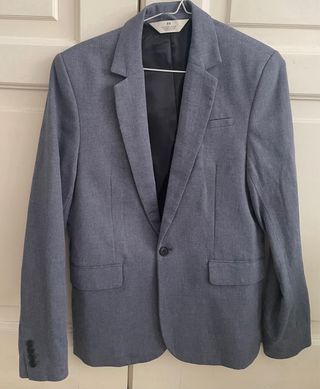 2 Chaqueta adolescente azul y un pantalón