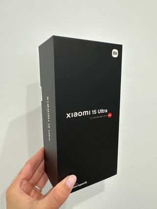 Caja Xiaomi 15 Ultra silver