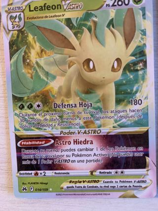 8 Cartas Pokémon V ASTRO