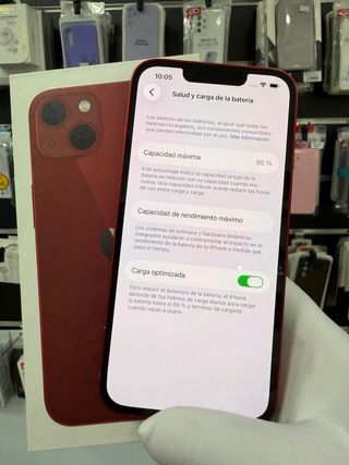 iPhone 13 Rojo 256GB Segunda Mano buen estado