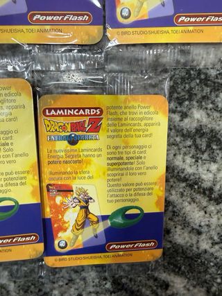 Bustine Lamincards Dragon Ball Z Energia Segreta