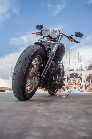 Harley-Davidson Fat Bob 2010 Negra