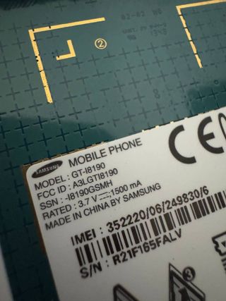 Samsung Galaxy S3 mini GT-i8190 Bianco