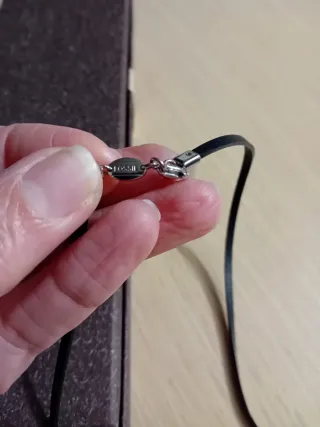 Collana donna Fossil con ciondolo geometrico