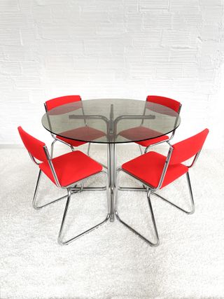 SILLA TUBULAR BAUHAUS. 70s