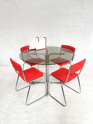 SILLA TUBULAR BAUHAUS. 70s