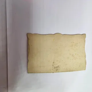 Cartolina d'epoca dipinta a mano Bonne Fete