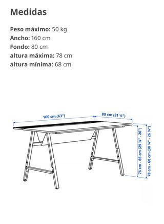 Escritorio IKEA UTESPELARE Nuevo.