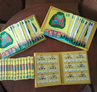 Curso Muzzy Inglés Completo VHS y Libros