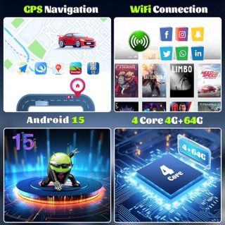 Autoradio Crossfox 2003-2009 Android CarPlay-Nuovo
