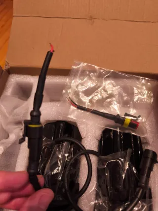 Luces Auxiliares antiniebla LED,solo focos y cable