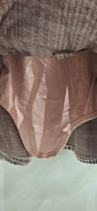 Vestito bimba fantasia pied de poule