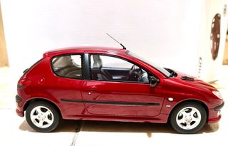 Peugeot 206 GTI Otto 1:18 Rojo