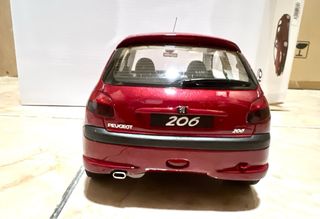 Peugeot 206 GTI Otto 1:18 Rojo