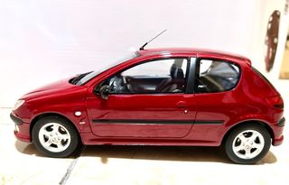 Peugeot 206 GTI Otto 1:18 Rojo