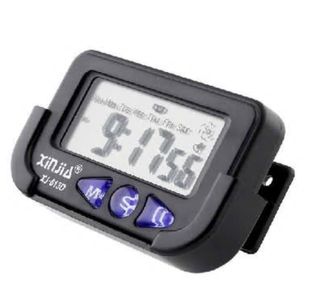 Reloj calendario digital para coche
