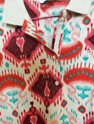 Polo Pedro del Hierro multicolor mujer