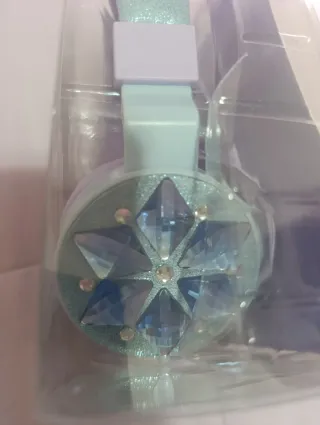 Cascos Claire's verdes y morados