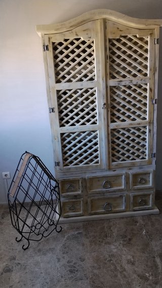 Mueble Madera Mexicana Maciza Beige