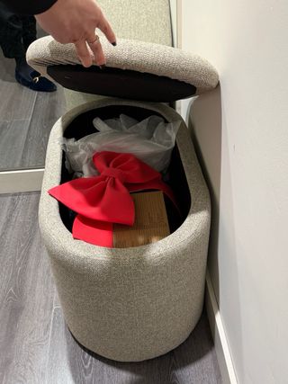 Puf 1 Jysk grigio chiaro