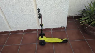 Patinete 3 Ruedas Amarillo