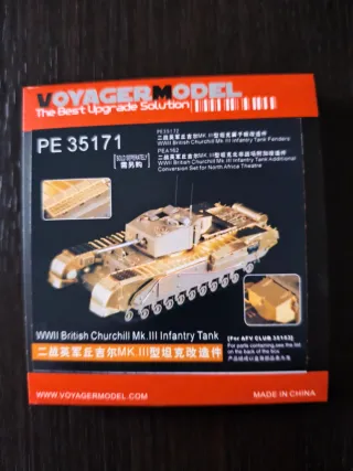 Maqueta Churchill MK III + Complementos