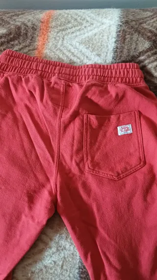 Pantaloncino Cotton & Silk Rosso Taglia M