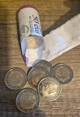 MONEDA 2 EUROS MONASTERIO DE POBLET 2026.