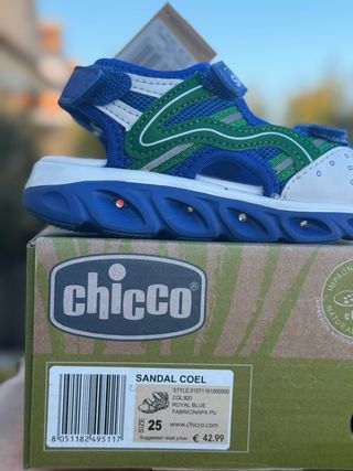 Sandálias Chicco com Luzes Tam 28 Novas