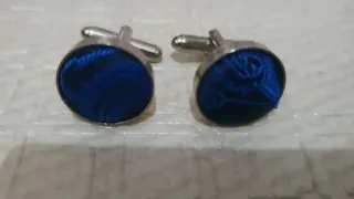 Gemelos Azules con Diseño