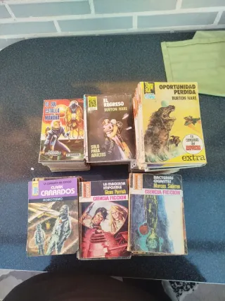 Novelas bolsillo de ciencia ficción