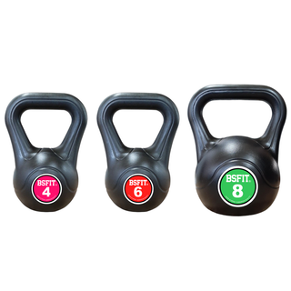 Set Mancuernas Rusas BSFIT 4, 6, 8 kg