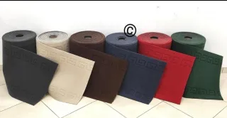 Tappeto a metro con bordo decorativo