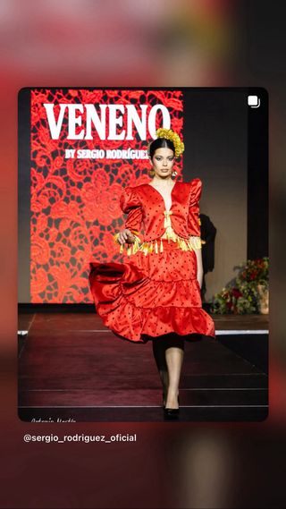 Conjunto Flamenco Pasarela Inspiración