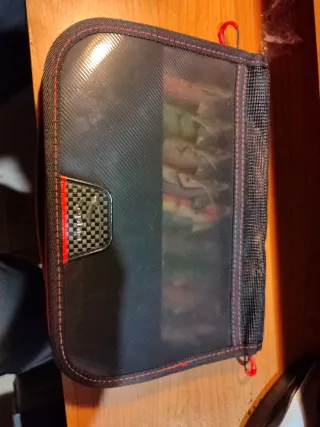 Set 13 Señuelos Pesca Wildchase 3.5 + estuche