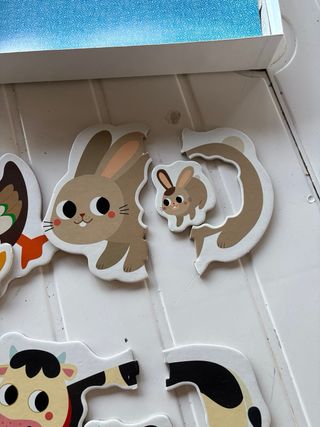 PUZZLES DE ANIMALES NUEVO DE EDUCA BABY