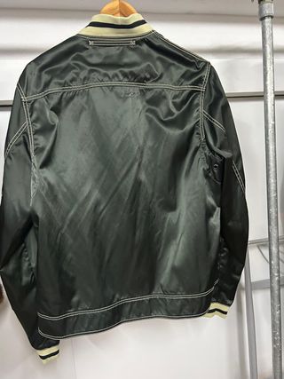 Giubbotto Prada Nero Bomber in Nylon Leggero