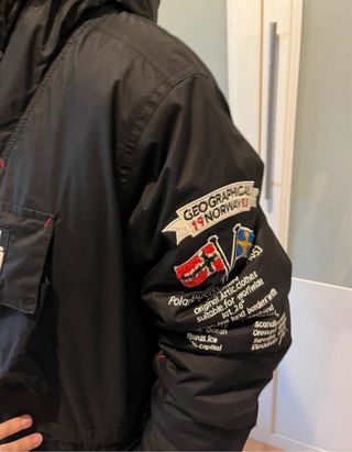 Parka Geographical Norway Negra